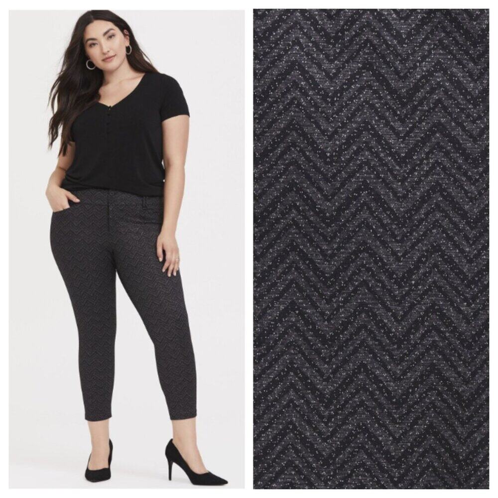 NWT Torrid Studio Signature Premium Ponte Stretch Ankle Skinny Pant Size 22